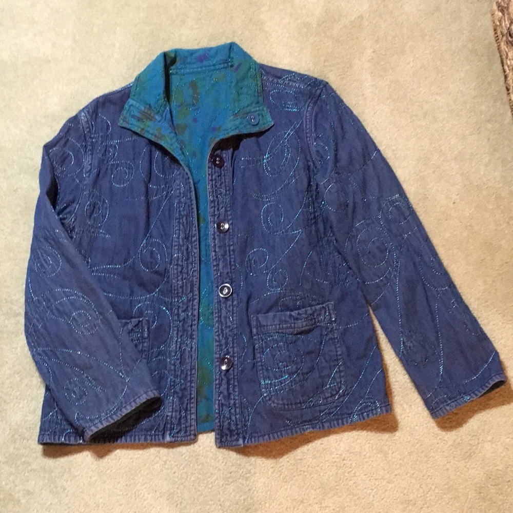 Cute reversible jacket.